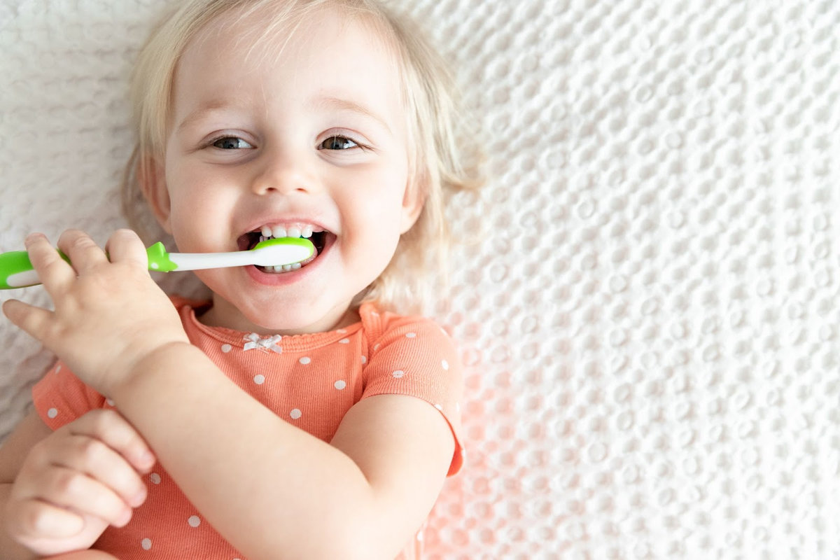 SoCal Pediatric Dentistry Baby Brushing