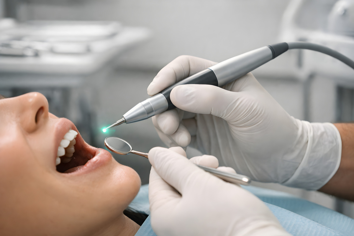 Laser Dentistry Treatment in Modern Dental Office, Advanced Dental Care